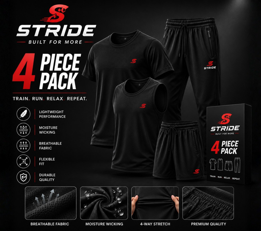 Pack of 4 Bundle | Black